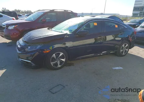 2019 Honda Civic Lx from USA, damaged, VIN 19XFC2F68KE038711
